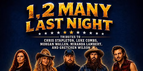 1, 2 Many Last Night: Modern Country Night @ POTTER\u2019S PLACE
