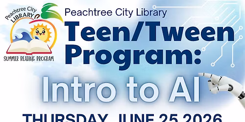 Intro to AI for Teens\/Tweens (Ages 10-15)