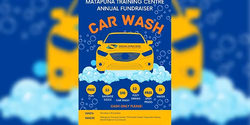 Sunrise Foundation car wash fundraiser 