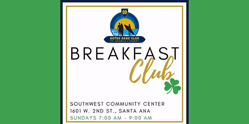 Breakfast Club at Southwest Community Center 