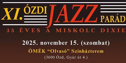 XI.\u00d3ZDI JAZZPAR\u00c1D\u00c9