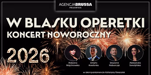 Cz\u0142uch\u00f3w: W blasku operetki - koncert noworoczny