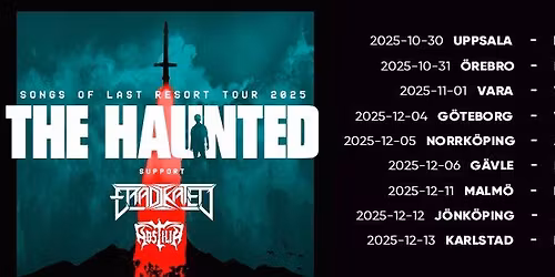 THE HAUNTED + ERADIKATED + HOSTILIA