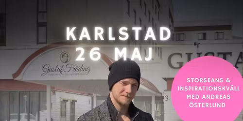 Storseans och inspirationskv\u00e4ll i Karlstad 
