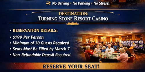 Turn Stone Casino Bus Trip
