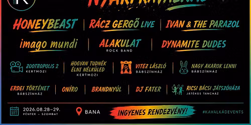 Ny\u00e1ri Kavalk\u00e1d - HONEYBEAST | R\u00c1CZ GERG\u0150 LIVE | IVAN & THE PARAZOL | imago mundi | BRANDNY\u00daL