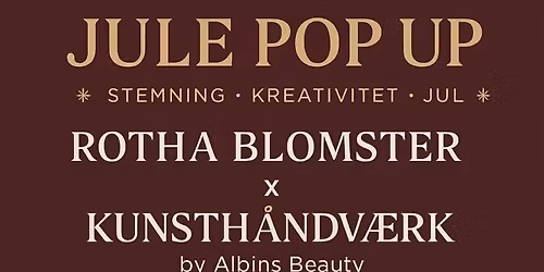 JULE POP UP SLAGELSE