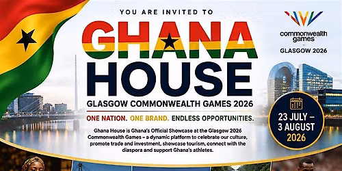 Ghana House at Glasgow Commonwealth Games 2026