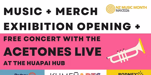 MUSIC + MERCH With The ACETONES LIVE