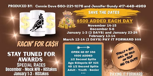 Racin' for Cash January 23-24