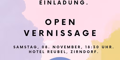 Open Vernissage. Bunte ARTimals. by Tina Lustig.