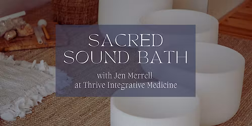 Scared Sound Bath: Rest Before Action