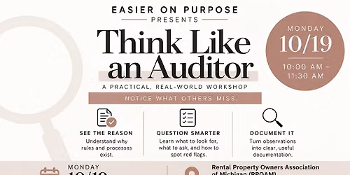 Think Like an Auditor