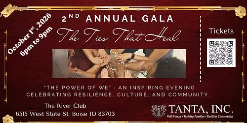 TANTA 2nd Annual Gala, "They Ties That Heal"