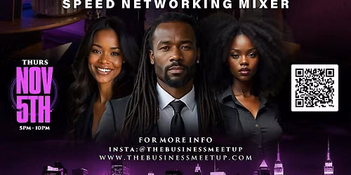 The Black Book: Speed Networking Mixer in NYC