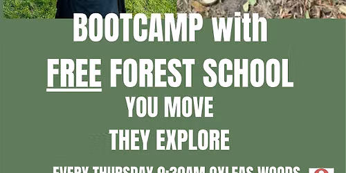 Boxing Bootcamp with FREE STAY & PLAY forest school