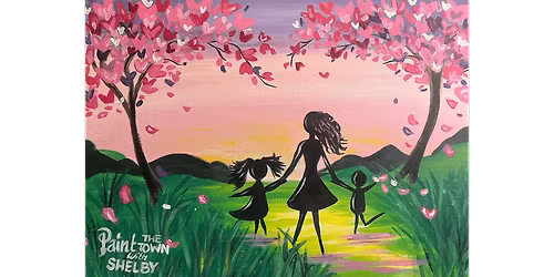 Spring Stroll with Mom - Paint and Sip in Salt Lake City | Classpop!\u2122