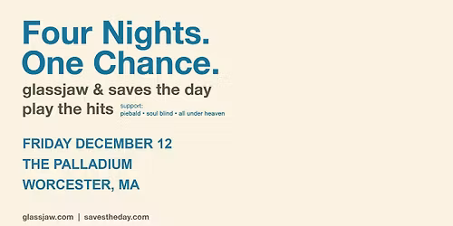 Glassjaw & Saves The Day