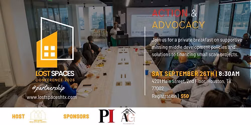 Action & Advocacy Breakfast : Policy, Equity, and Infill Development