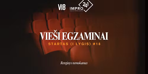IMPRO241 mokini\u0173 STARTAS (I lygis) #18 pasirodymas-egzaminas