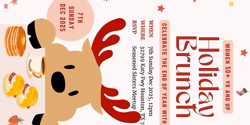 Seasoned Sisters: Holiday Brunch 50+ Yr Old Women