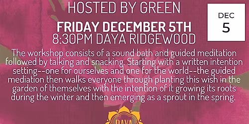 Seed Sound: Planting Seeds of Love for the Spring