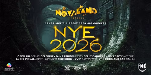 NOVALAND 2026 BIGGEST OPEN AIR NEW YEAR PARTY