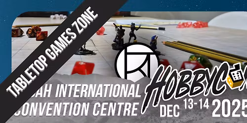 Tabletop Games Zone, at Hobbycon 2025
