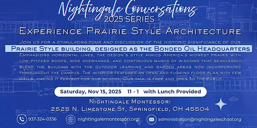 Sharing History of the Bonded Oil Building- "Nightingale Conversations" Nov. 15