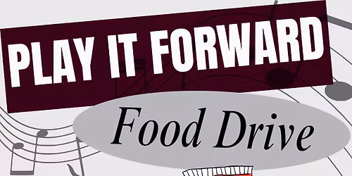 Play It Forward Food Drive