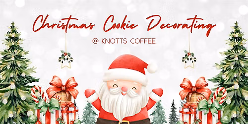 Christmas Cookie Decorating Class @ Knotts Coffee Company