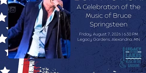 Music in the Gardens: Mick Sterling Presents Born To Run