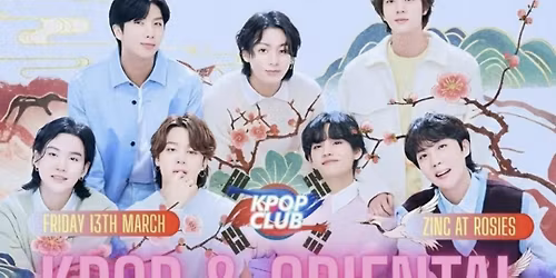 BIRMINGHAM BTS Club Night: End Of Term Spring Party with DJ Armani Thai | KPop Club X Made In Asia | KPop HipHop EDM & More | \u00a35 Tickets for Soc Members & Dance teams | 13\/3\/26