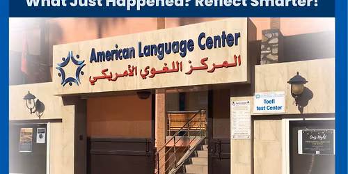 What just Happened? Think Smarter!