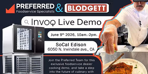 INVOQ Live Demo at the Southern California Edison with PFS Chefs