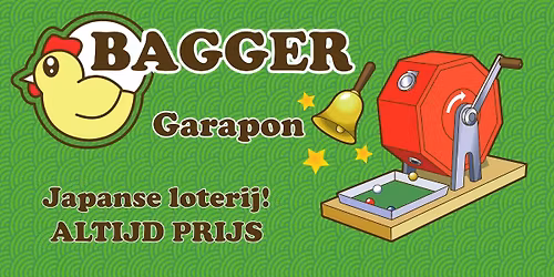 Garapon loterij op Animecon 2026