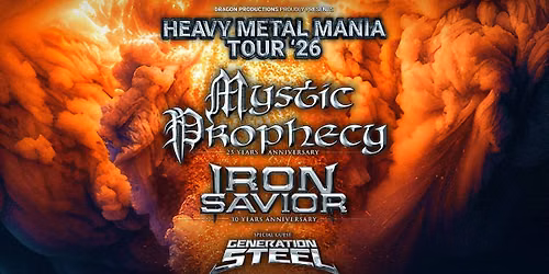 Iron Savior + Mystic Prophecy \u2022 K\u00f6ln
