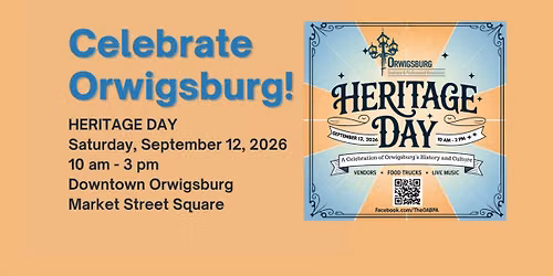 2026 Orwigsburg Heritage Day