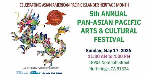 AAPI - 5th Annual Pan-Asian Pacific Arts & Cultural Festival