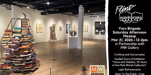 Flint Handmade Yarn Brigade at MW Gallery