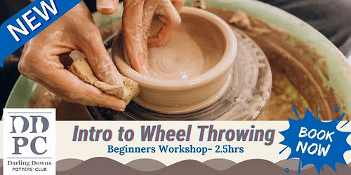 Intro to Wheel Throwing - 2.5hr Session