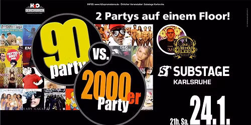 90ER VS. 2000ER PARTY
