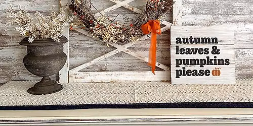Fall & Halloween Wreath Making