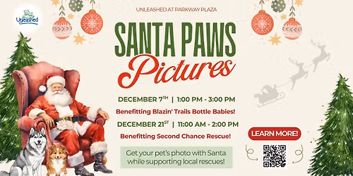 Santa Photos at Unleashed Parkway Plaza