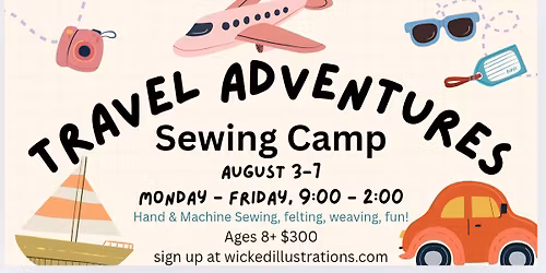 Travel Adventures Sewing Camp