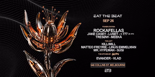 Eat The Beat Saturdays | Sep 26