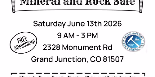 GJGMC Member Rock Sale