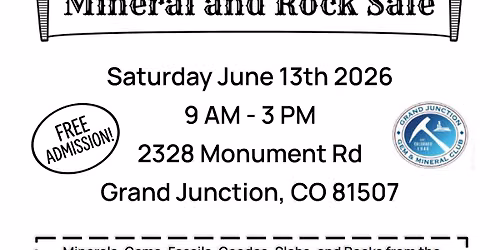 GJGMC Member Rock Sale