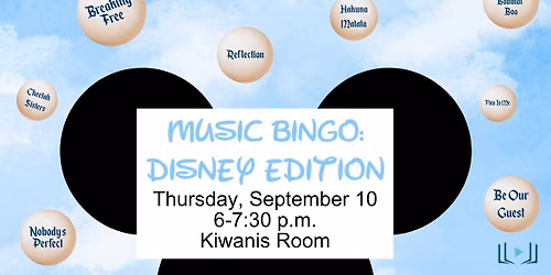 Music Bingo: Disney Edition