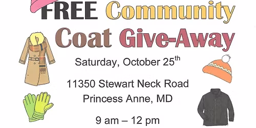 FREE Community Coat Give-Away